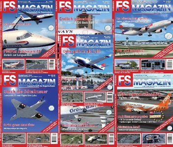 FS Magazin Fachzeitschrift für Flugsimulation No 01 2010 bis 02 2011