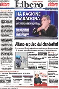 Libero 22 ottobre 2013