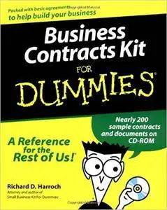 Business Contracts Kit For Dummies