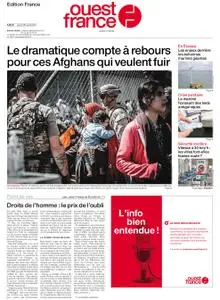 Ouest-France Édition France – 26 août 2021