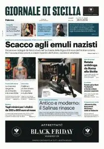 Giornale di Sicilia - 29 Novembre 2019