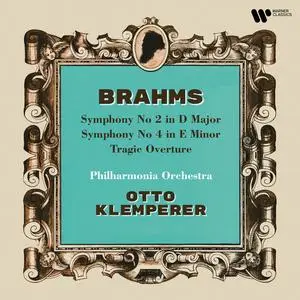 Otto Klemperer - Brahms - Symphonies Nos. 2 & 4 & Tragic Overture (2023) [Official Digital Download 24/192]