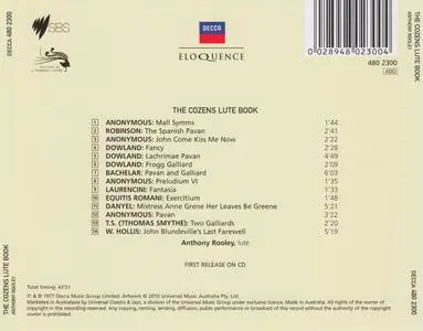 Anthony Rooley - The Cozens Lute Book (1975) {Decca Eloquence 480 2300 rel 2010}