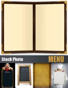 Stock Photo - Menu