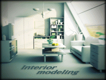 Interior modeling in modo 301