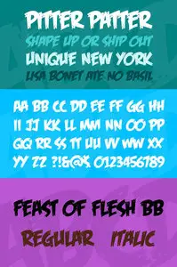 Font Flesh Bb