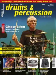 Drums & Percussion - Juli-August 2019