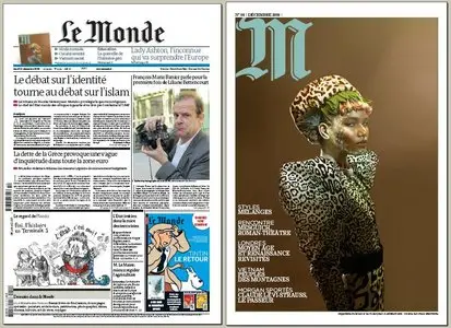 Le Monde 10 Décembre 2009 plus Suppl.