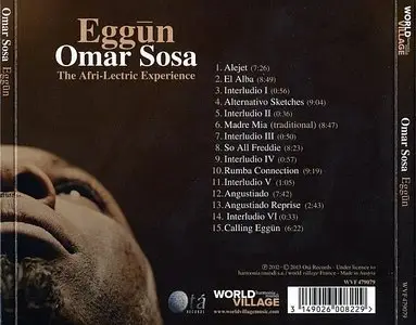 Omar Sosa - Eggun (2013) {World Village}