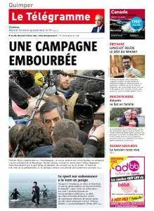 Le Télégramme du Mercredi 8 Février 2017