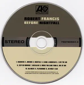 Robert Francis - Before Nightfall (2009)