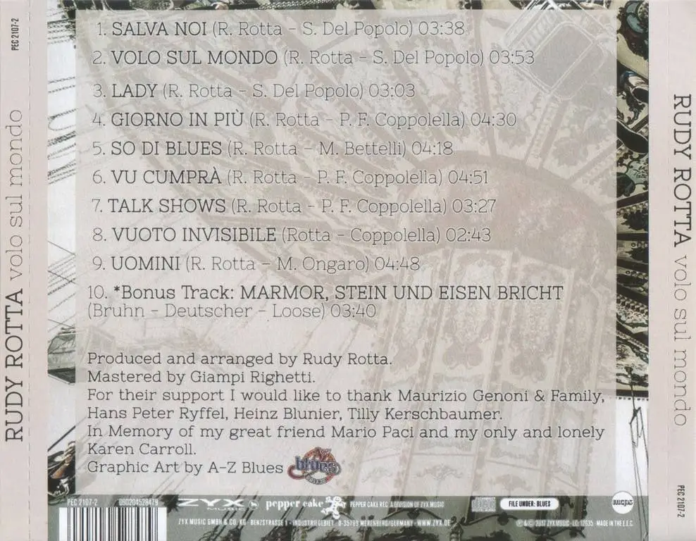 Rudy Rotta - Volo Sul Mondo (2017)