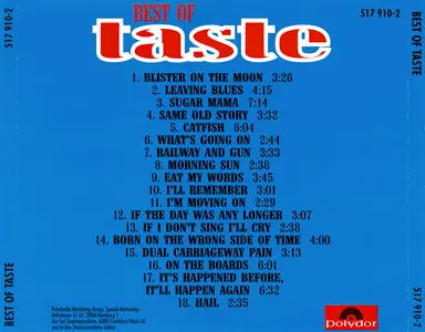 Taste (Rory Gallagher) - Best of Taste (1994)