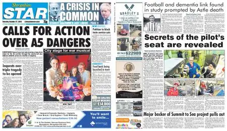 Shropshire Star Shrewsbury Edition – October 22, 2019