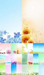 24 floral banners