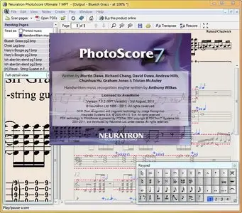 Neuratron PhotoScore Ultimate 7.0.2