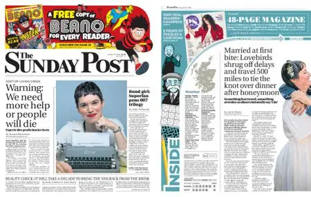 The Sunday Post Scottish Edition – August 28, 2022