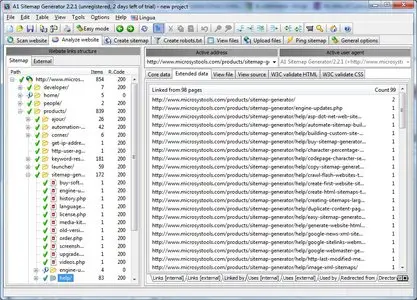 Microsys A1 Sitemap Generator v2.3.0