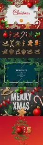 Vector Christmas Mock Up