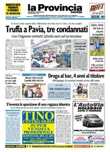 La Provincia Pavese 20 Ottobre 2009