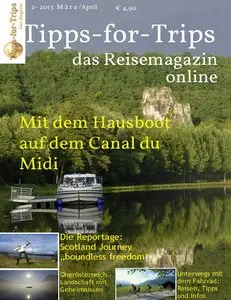 Tipps-for-Trips Reisemagazin März/April 02/2013