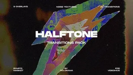 Halftone Transitions Pack 47900891