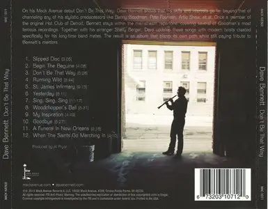 Dave Bennett - Don't Be That Way (2013)