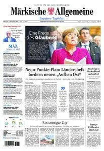 Märkische Allgemeine Ruppiner Tageblatt - 01. November 2017