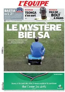 L'Equipe du Mercredi 1 Juillet 2015