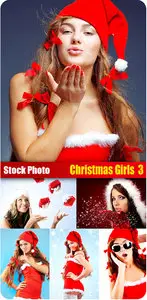 Stock Photo - Christmas Girls 3