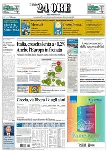 Il Sole 24 Ore - 15.08.2015