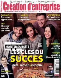 Création d'Entreprise No.55 - Janvier/Février 2016