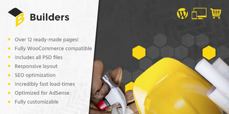 MyThemeShop - Builders v1.1.18 - Best WordPress Theme For Construction Websites, Architectural Firms, & Building Freelancers