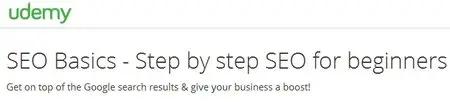 SEO Basics - Step by step SEO for beginners