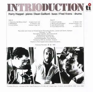 Intrioduction - Intrioduction (1981) {2016 Japan Timeless Jazz Master Collection Complete Series}