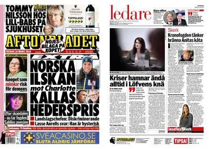 Aftonbladet – 16 mars 2018
