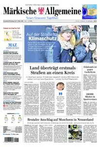 Märkische Allgemeine Neues Granseer Tageblatt - 16. März 2019