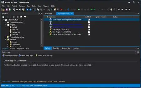 FinalBuilder Professional 8.0.0.3237