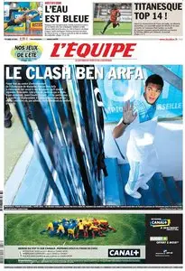  L'Equipe - Vendredi 13 Aout 2010