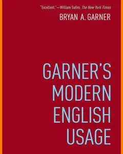 ENGLISH COURSE • Garner's Modern English Usage • Fourth Edition (2016)