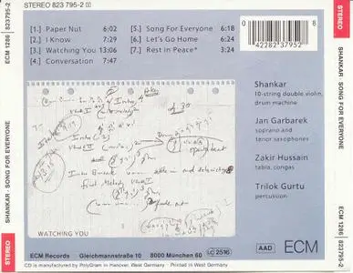Shankar : Song For Everyone