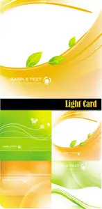 Stock vector - Light Card