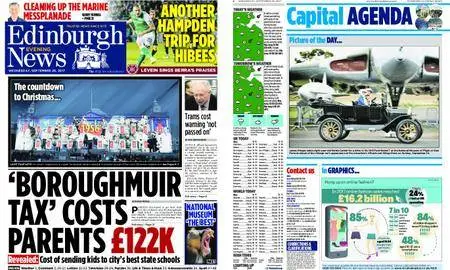 Edinburgh Evening News – September 20, 2017