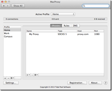 MacProxy v3.0.6 Mac OS X