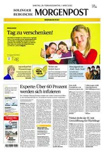 Solinger Morgenpost – 29. Februar 2020
