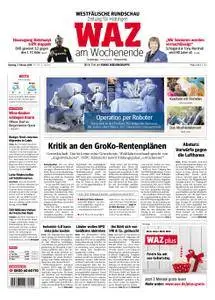 WAZ Westdeutsche Allgemeine Zeitung Hattingen - 03. Februar 2018