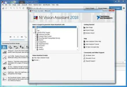 NI Vision Development Module 2018 version 18.0