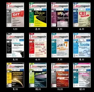 Java Magazin Jahrgang 2011 Full Year Collection
