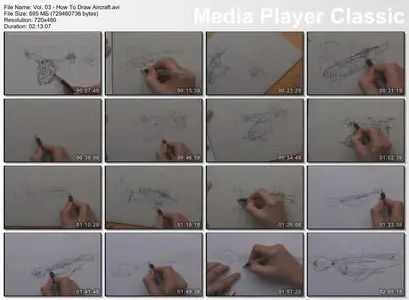 GNOMON TUTORIALS - Drawing Techniques by Scott Robertson - 6 DVDs (Rips) [partial repost]