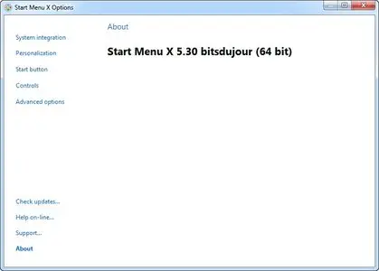 Start Menu X Pro 5.30